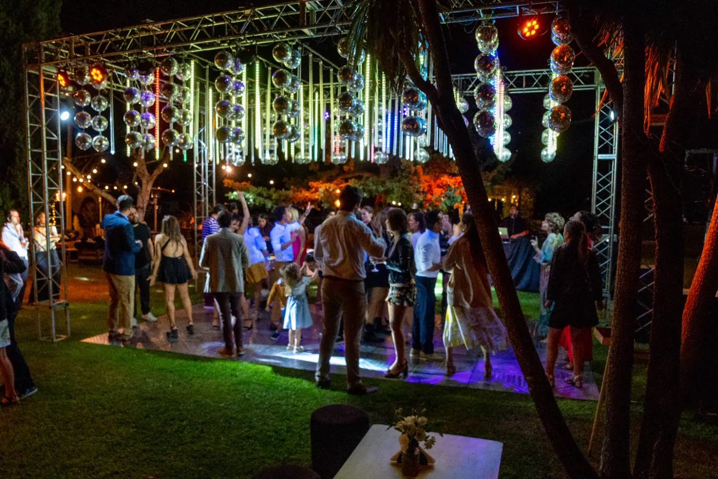Evento social en Las Cortaderas