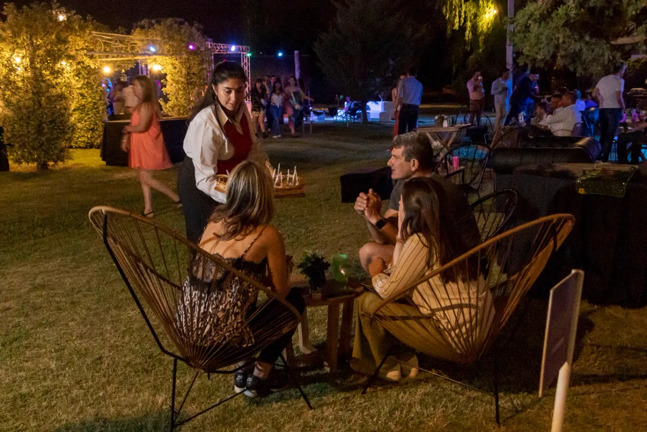 Evento social en Las Cortaderas