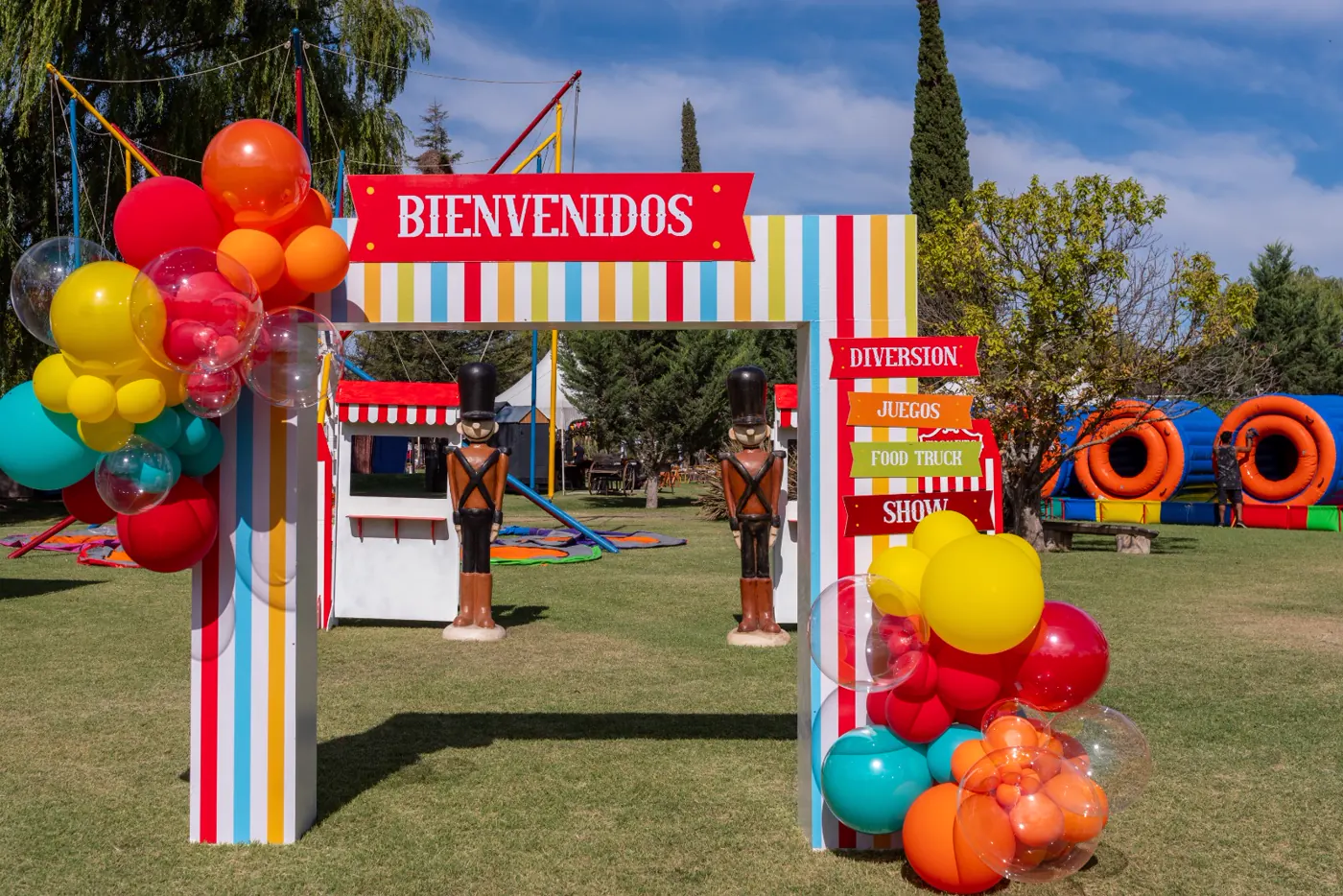 Evento social en Las Cortaderas