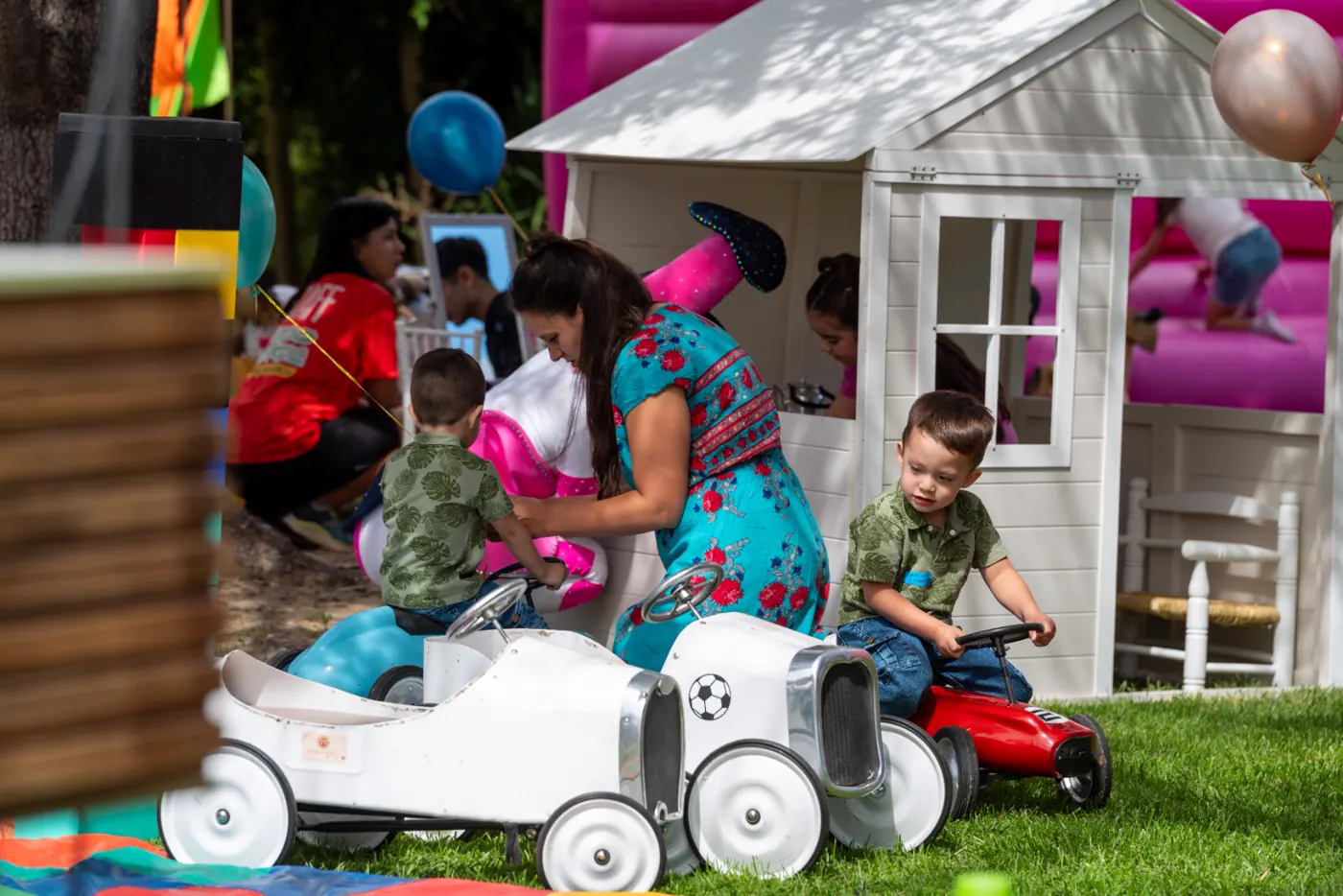 Evento social en Las Cortaderas