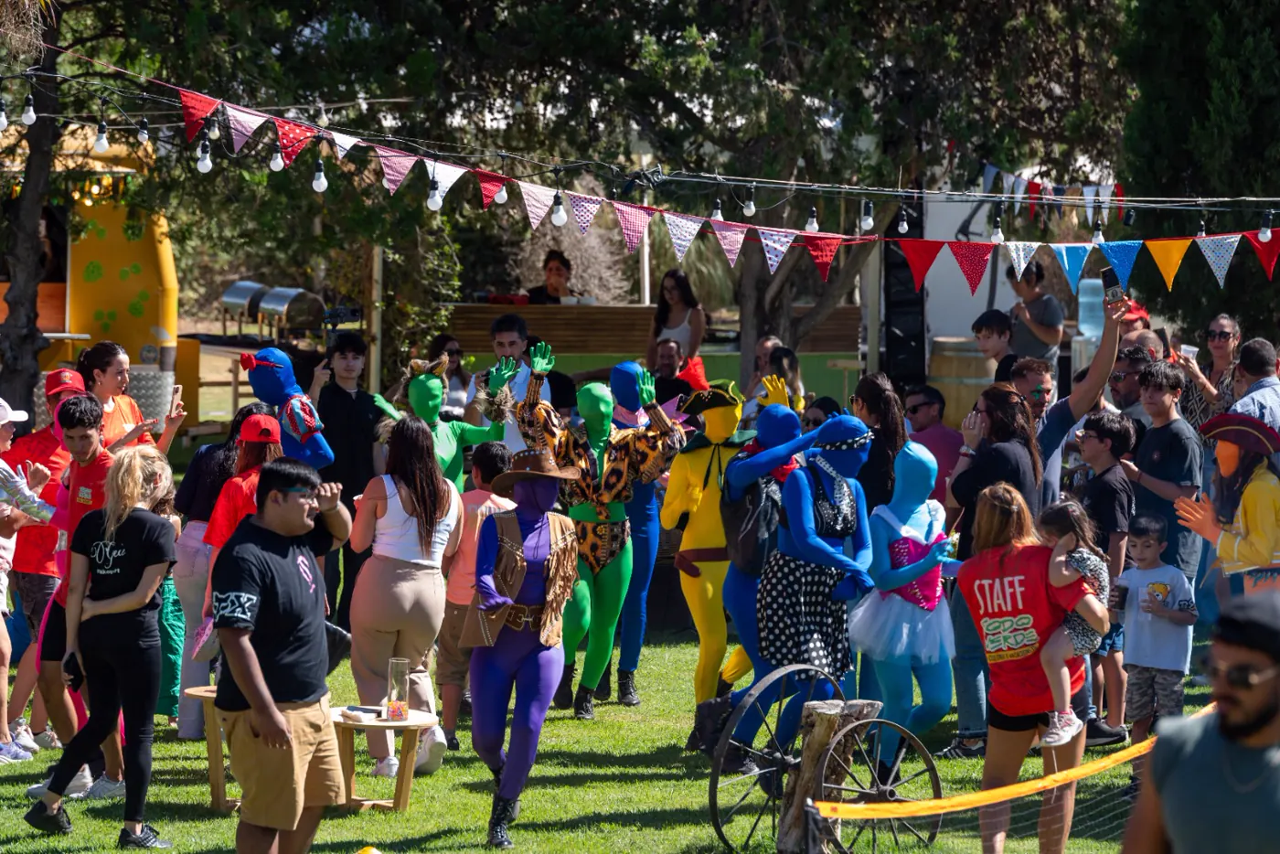 Evento social en Las Cortaderas